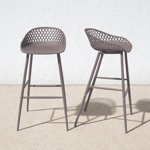 AllModern Newark Patio Bar Stool & Reviews Wayfair